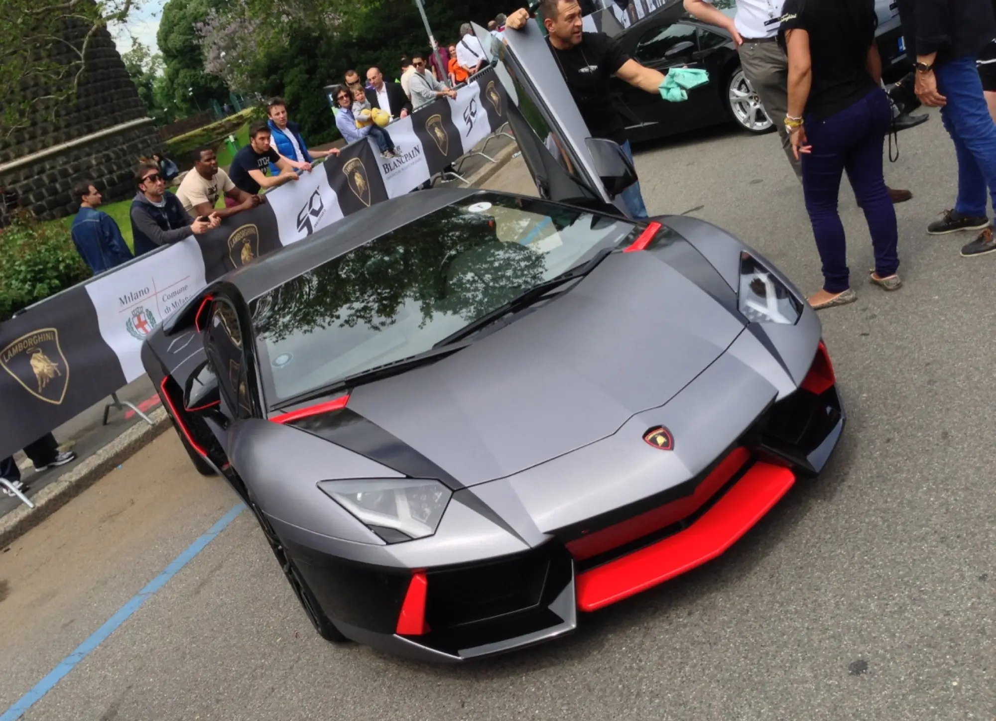 Grande Giro Lamborghini - Presentazione a Milano - 46