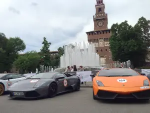 Grande Giro Lamborghini - Presentazione a Milano - 49
