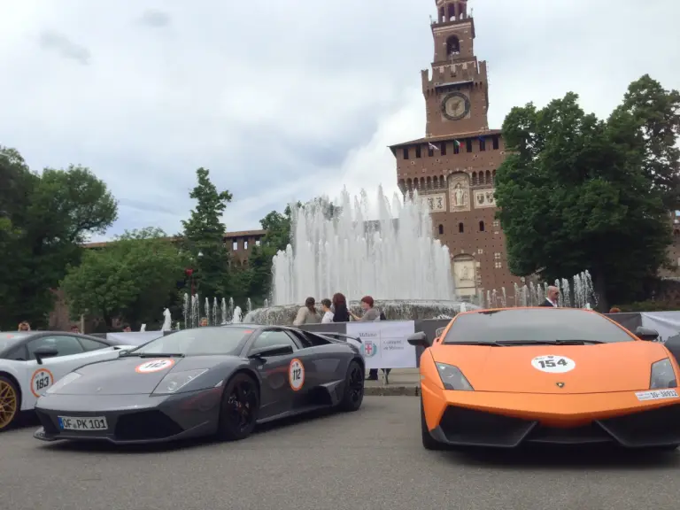 Grande Giro Lamborghini - Presentazione a Milano - 49