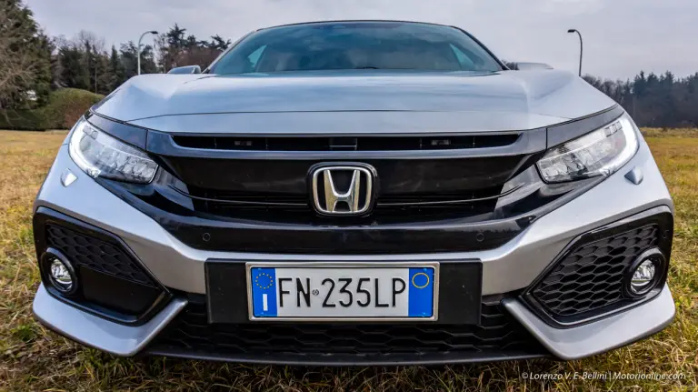 Honda Civic 1.6 Diesel 2019 - Prova su Strada - 13