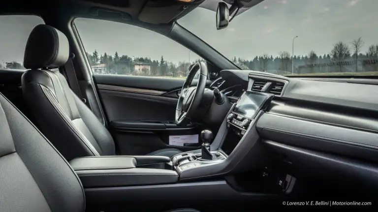 Honda Civic 1.6 Diesel 2019 - Prova su Strada - 20