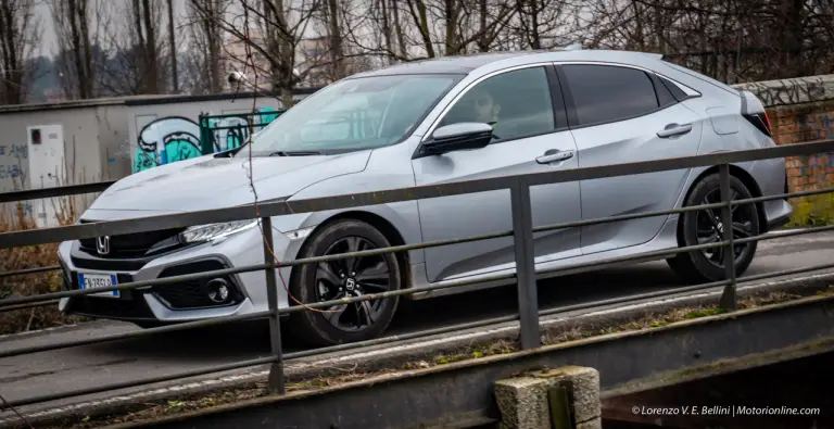 Honda Civic 1.6 Diesel 2019 - Prova su Strada - 44
