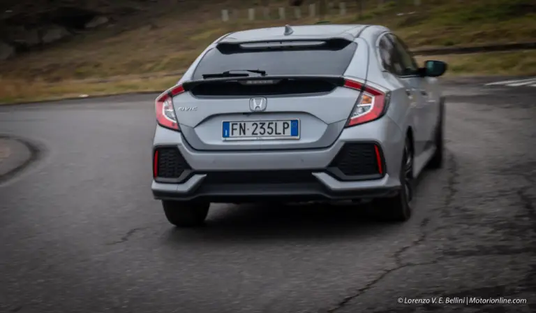 Honda Civic 1.6 Diesel 2019 - Prova su Strada - 51