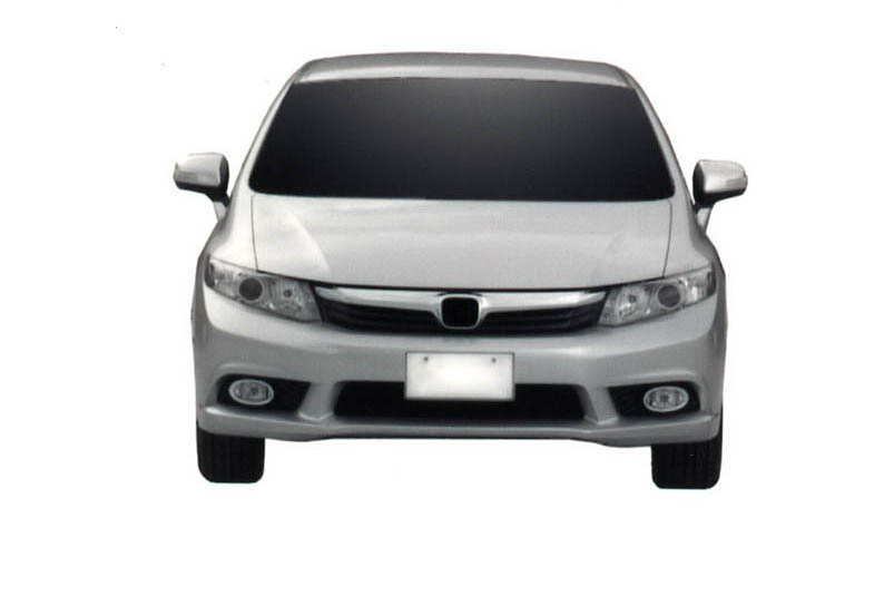 Honda Civic 2012 bozzetti
