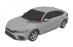 Honda Civic 2022 - Disegni brevetto