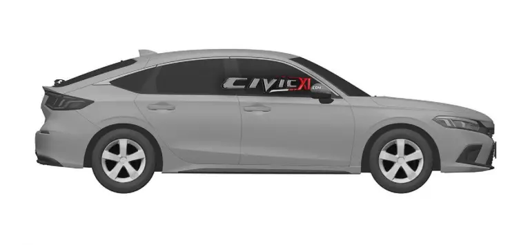 Honda Civic 2022 - Disegni brevetto - 4