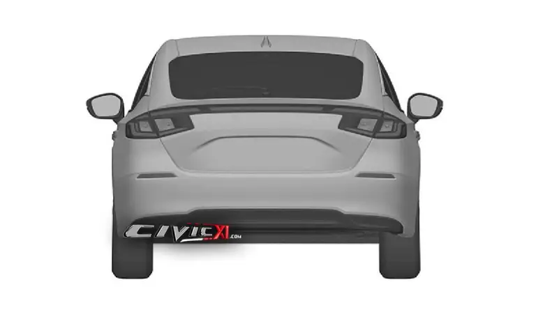 Honda Civic 2022 - Disegni brevetto - 2