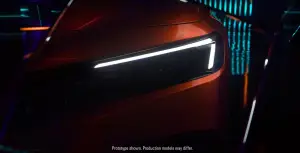 Honda Civic 2022 - Prototipo - Teaser