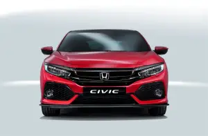 Honda Civic 5 porte foto ufficiali 29 settembre 2016