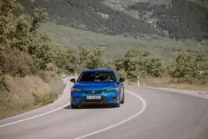 Honda Civic full hybrid 2022 - prova su strada - 20