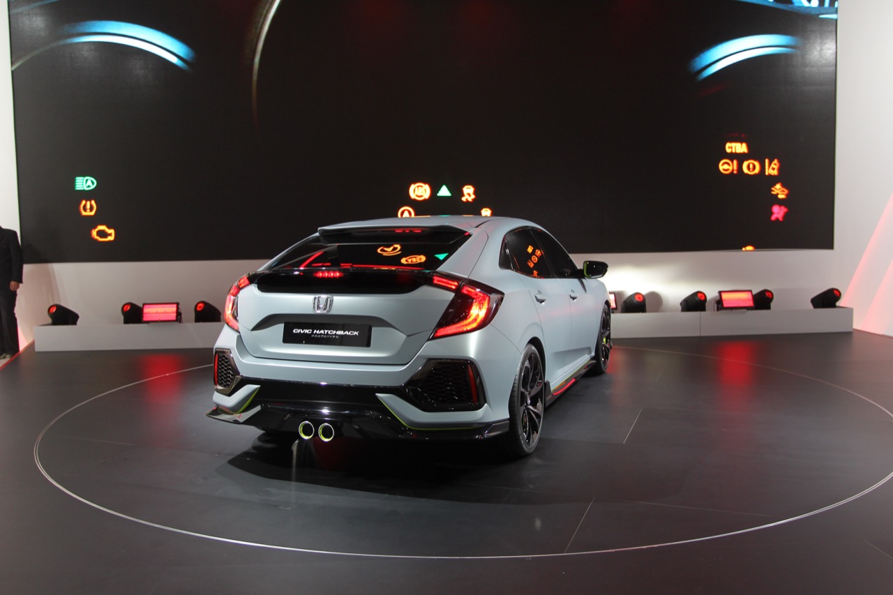 Honda Civic Hatchback Prototype - Salone di Ginevra 2016
