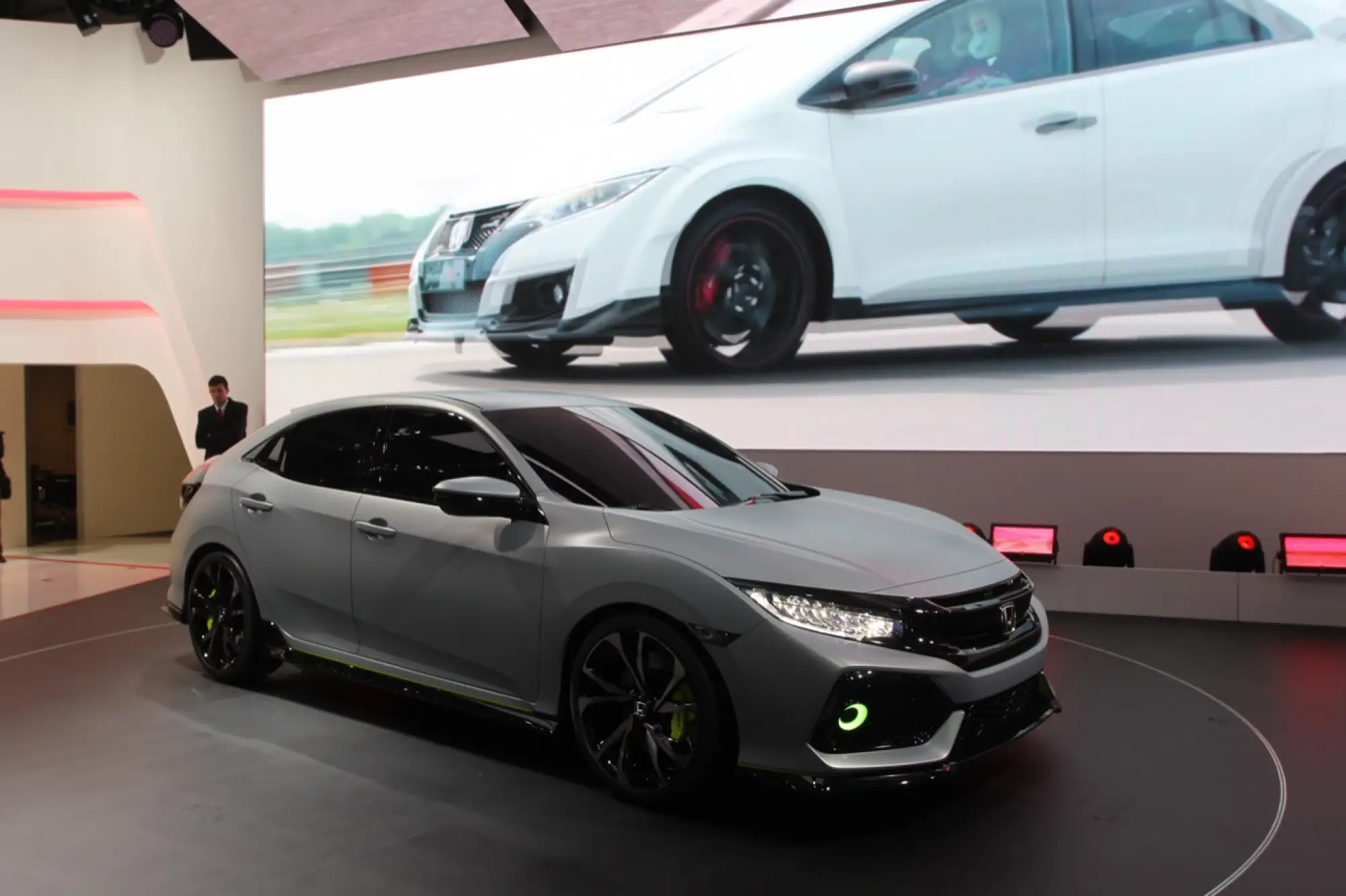 Honda Civic Hatchback Prototype - Salone di Ginevra 2016 - 4