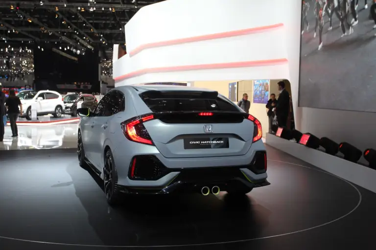 Honda Civic Hatchback Prototype - Salone di Ginevra 2016 - 9