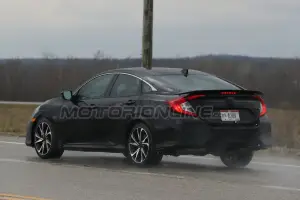 Honda Civic Si MY 2018 - Foto spia 01-03-2017