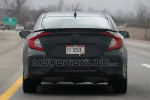 Honda Civic Si MY 2018 - Foto spia 01-03-2017