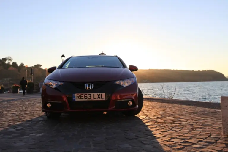 Honda Civic Tourer prova su strada - 11