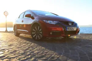 Honda Civic Tourer prova su strada - 12