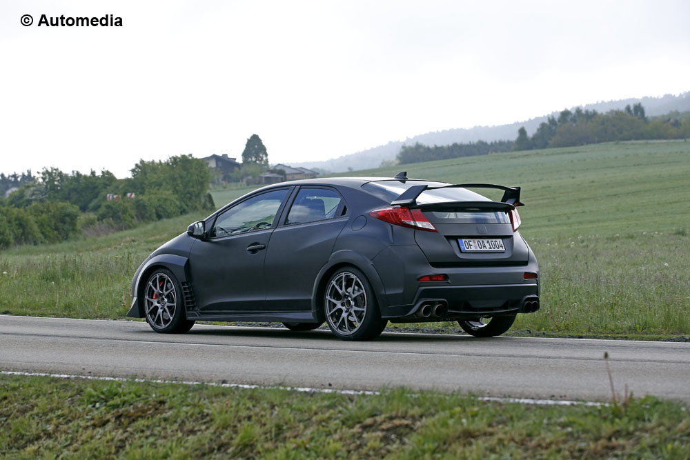 Honda Civic Type-R 2015 - Foto spia 15-05-2014