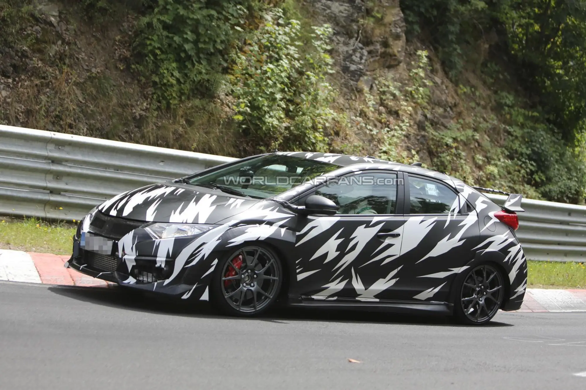 Honda Civic Type R 2015 nuove foto spia - 4