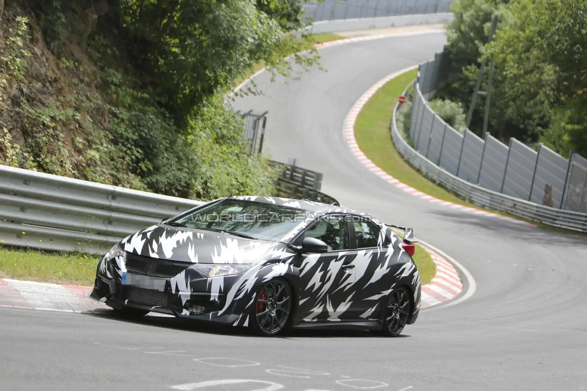 Honda Civic Type R 2015 nuove foto spia - 7