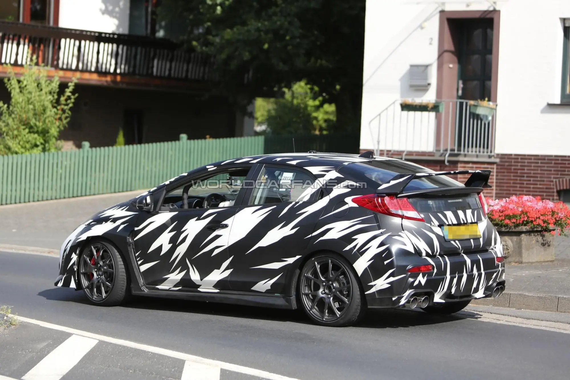 Honda Civic Type R 2015 nuove foto spia - 10