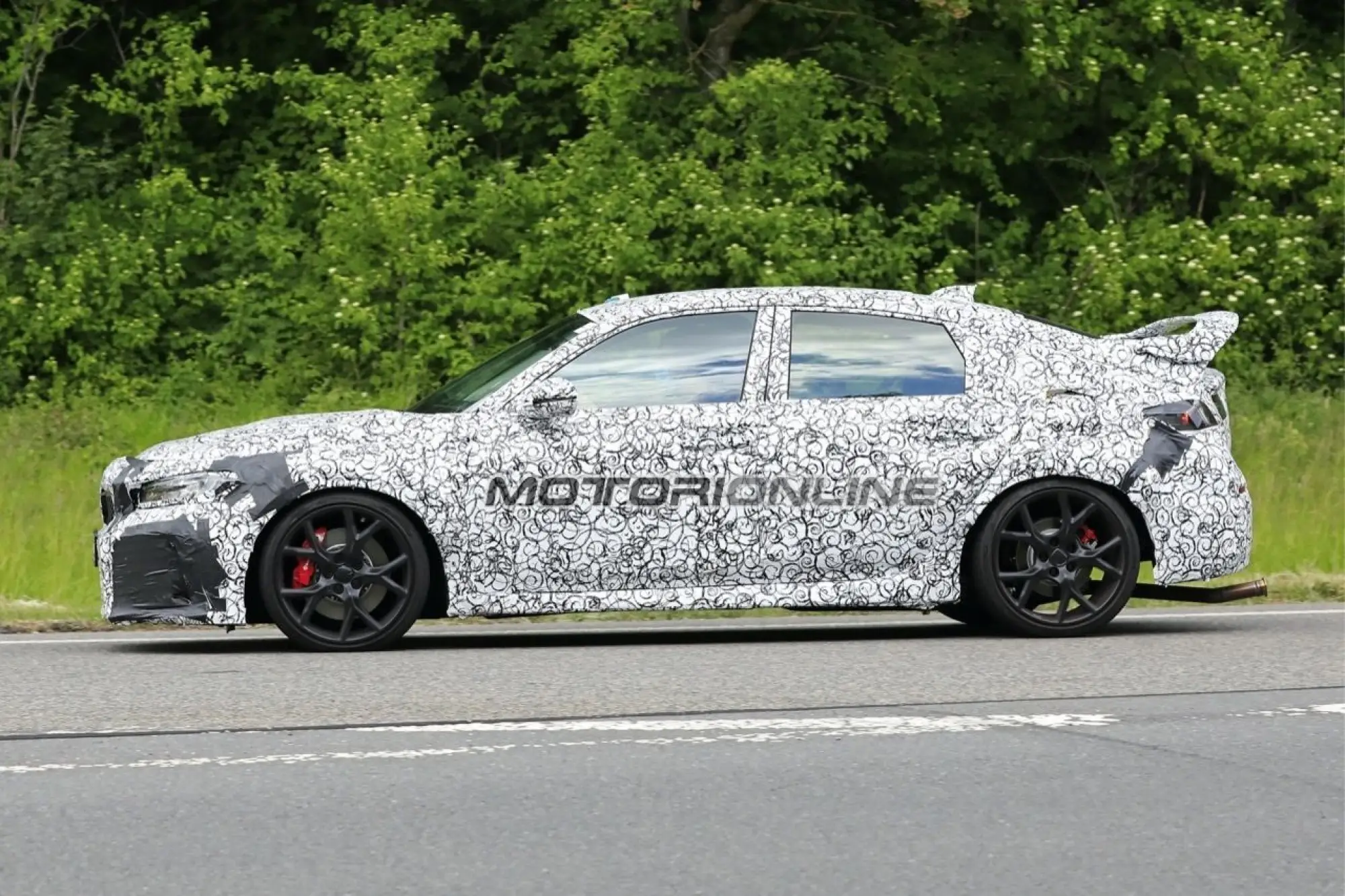 Honda Civic Type R 2022 - Foto Spia  - 4