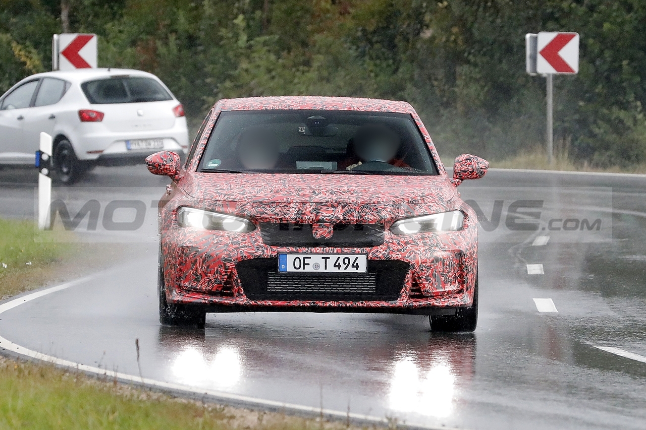 Honda Civic Type R 2023 - Foto Spia 13-10-2021