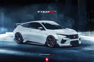 Honda Civic Type R Coupe - render by Wild Speed