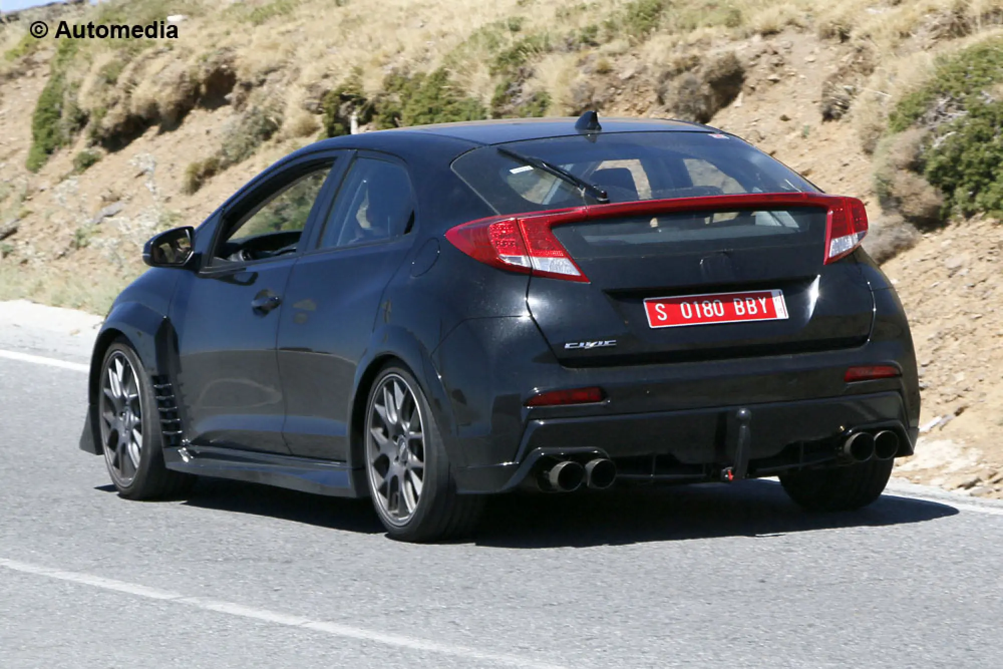 Honda Civic Type R - foto spia (agosto 2014) - 6