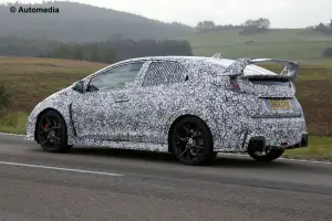 Honda Civic Type R - foto spia (settembre 2014)