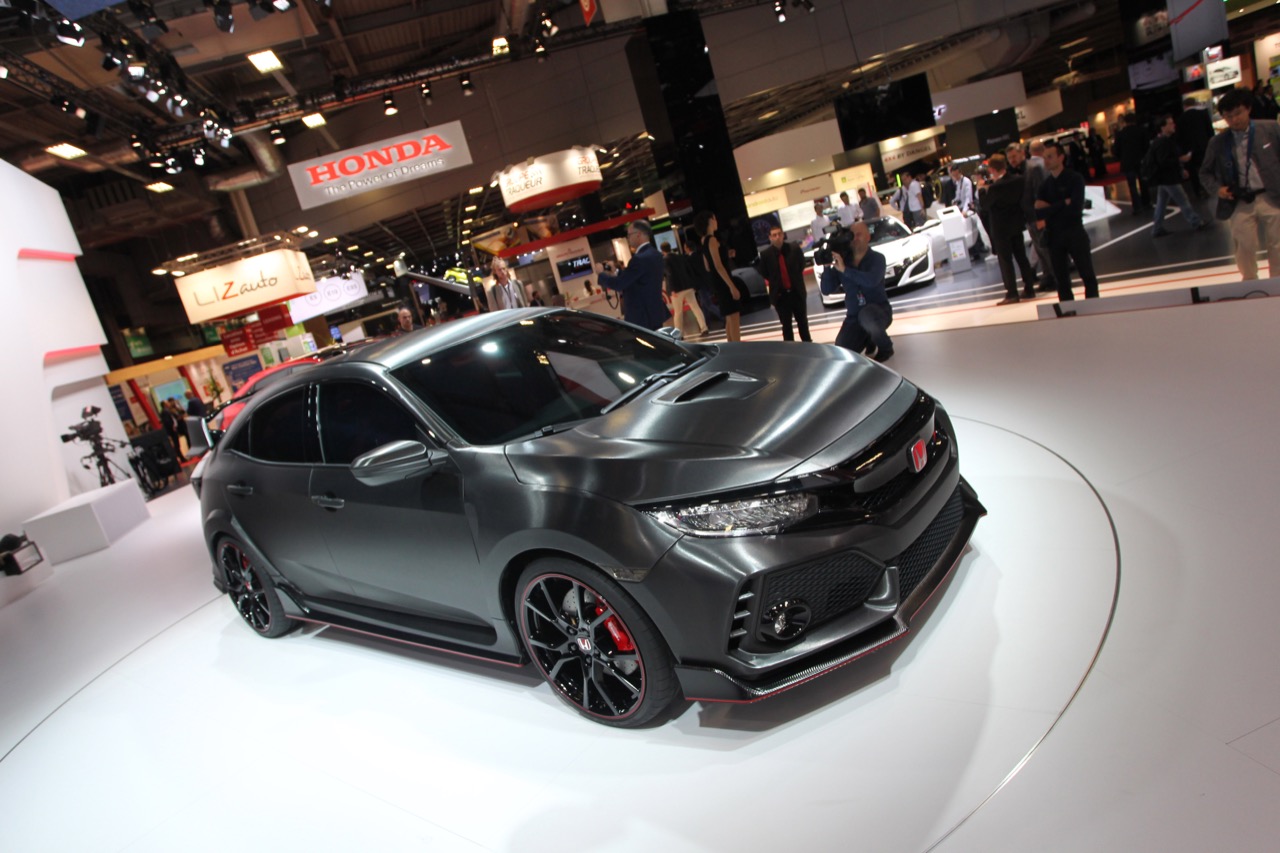 Honda Civic Type R Prototype - Salone di Parigi 2016