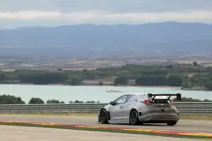 Honda Civic WTCC in pista