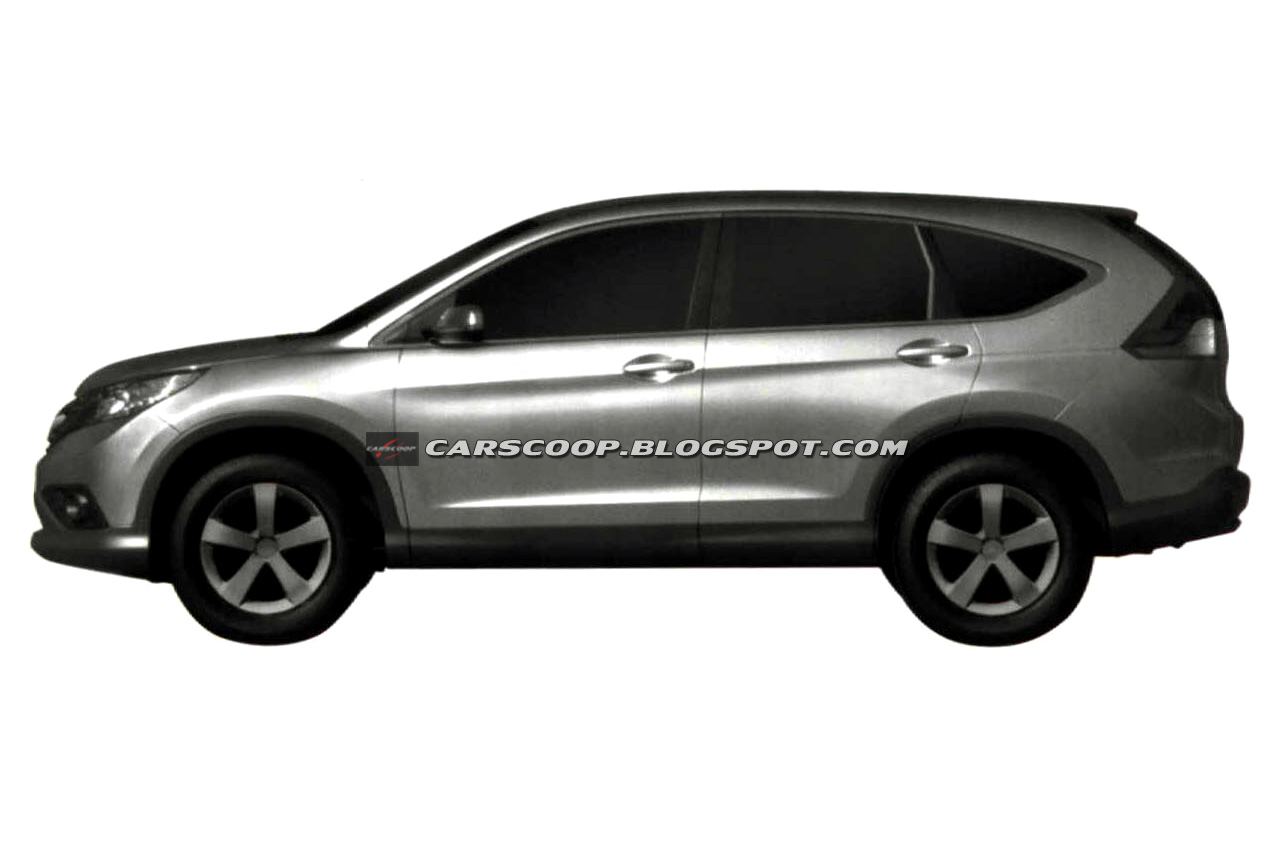 Honda CR-V bozzetti industriali