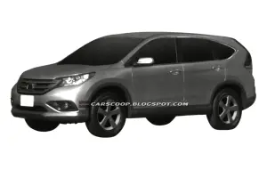 Honda CR-V bozzetti industriali - 1