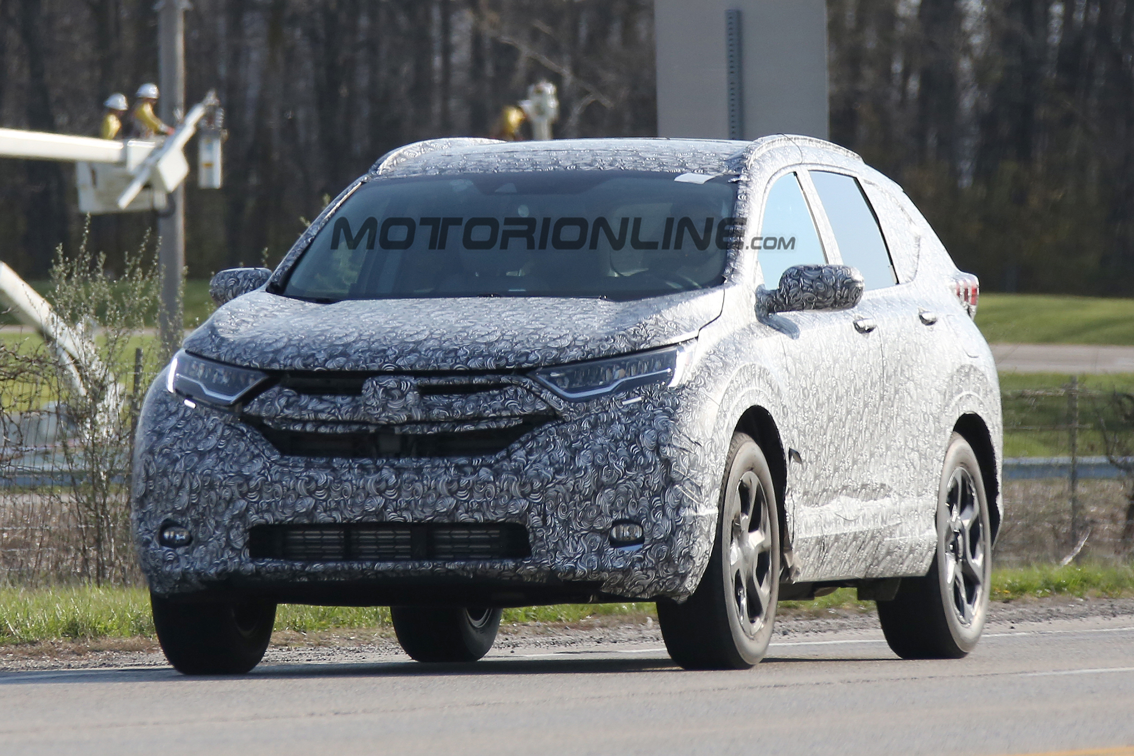 Honda CR-V MY 2018 - Foto spia 27-04-2016