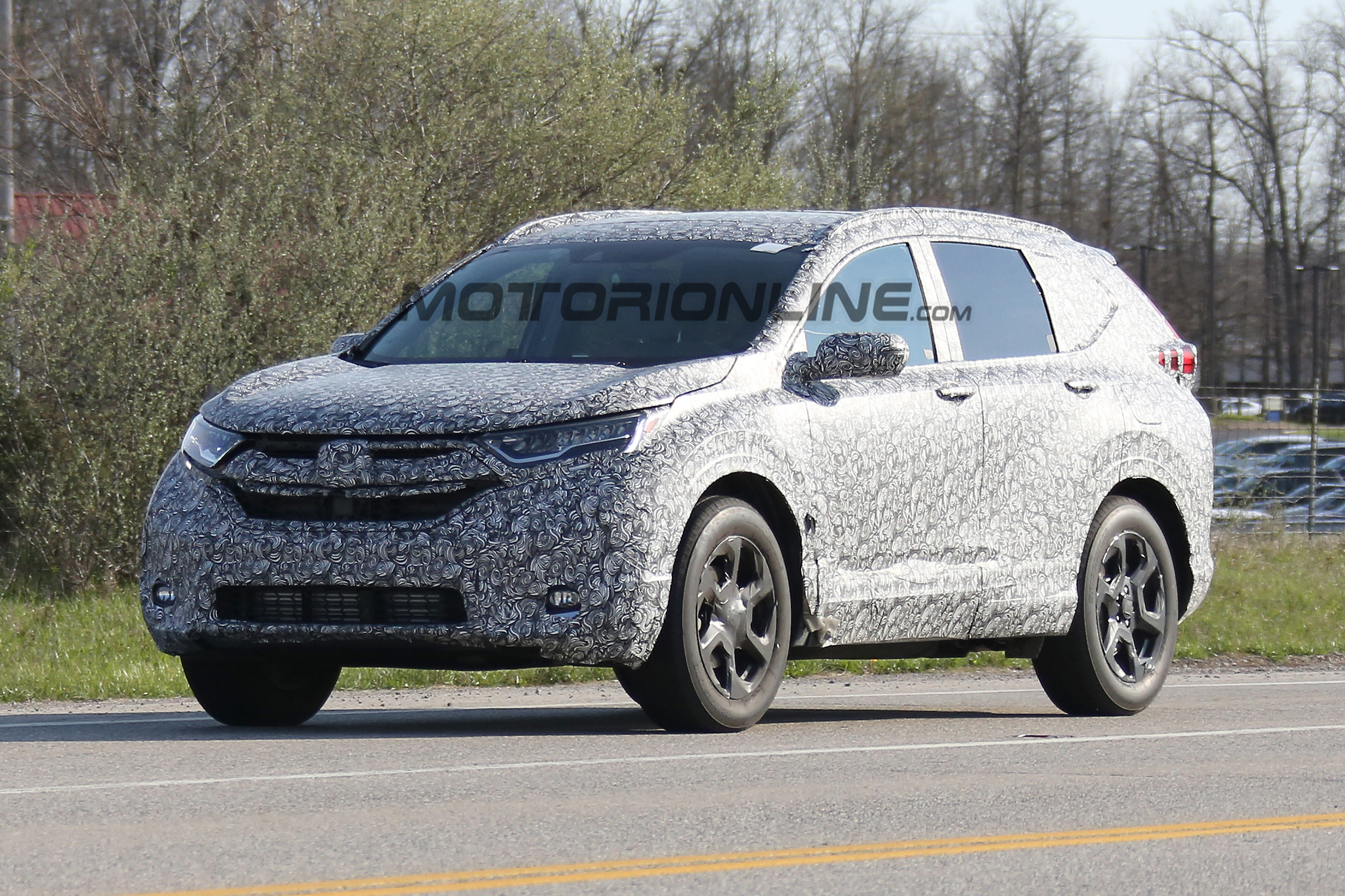 Honda CR-V MY 2018 - Foto spia 27-04-2016