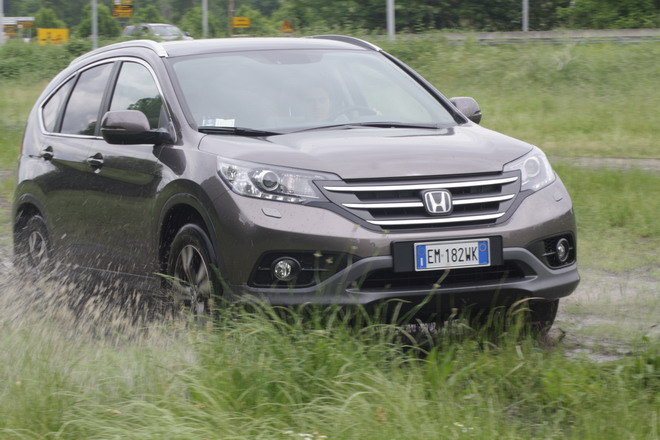 Honda CR-V: prova su strada