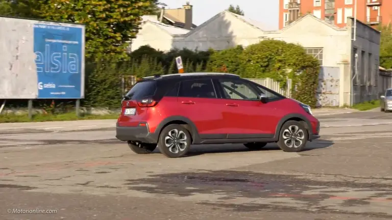 Honda Jazz Hybrid Crosstar 2021 - Prova su strada - 30