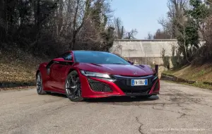 Honda NSX 2020 - prova su strada