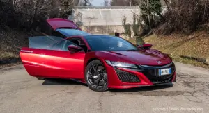 Honda NSX 2020 - prova su strada