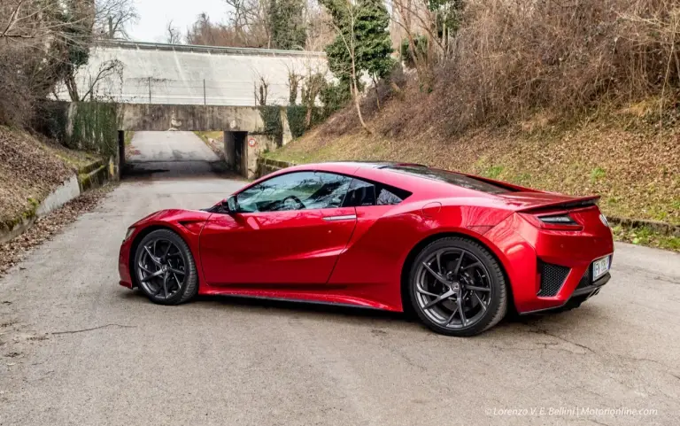 Honda NSX 2020 - prova su strada - 23