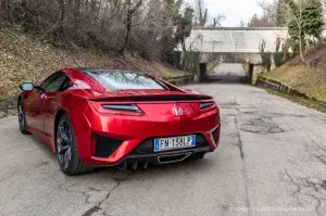 Honda NSX 2020 - prova su strada