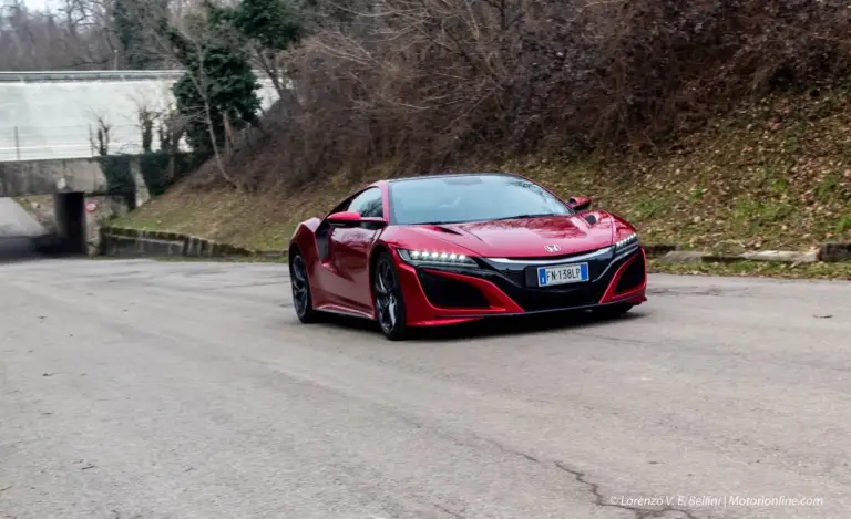 Honda NSX 2020 - prova su strada - 57