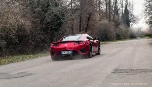 Honda NSX 2020 - prova su strada