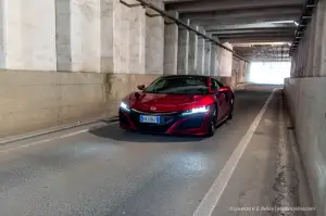 Honda NSX 2020 - prova su strada