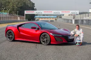 Honda NSX e Fernando Alonso