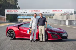 Honda NSX e Fernando Alonso