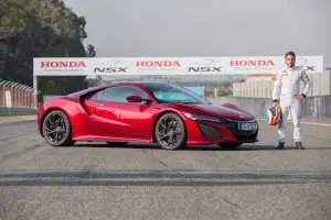 Honda NSX e Fernando Alonso