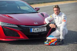 Honda NSX e Fernando Alonso