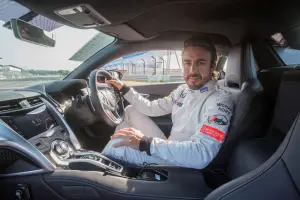 Honda NSX e Fernando Alonso